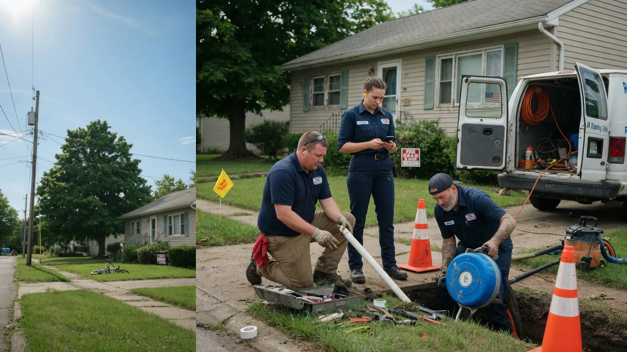 Sewer Line Repair in Monroe Center, IL near me